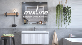 Новинки мебели для ванной комнаты тм Mixline
